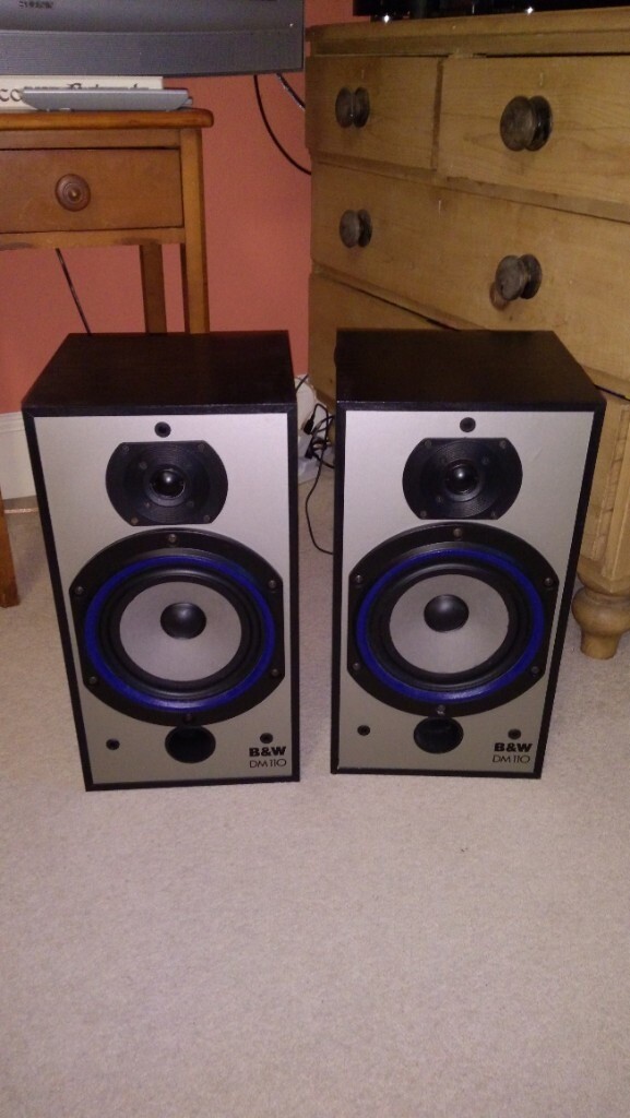 b&w stereo speakers